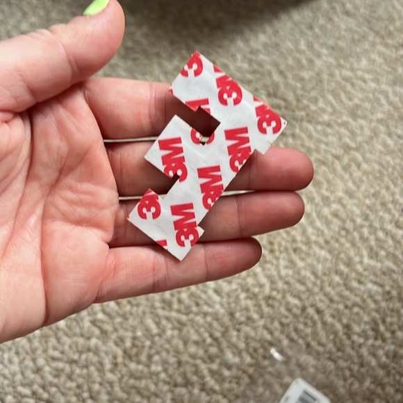 SCL “F” glitter varsity patch- sand - Picture 2 of 3